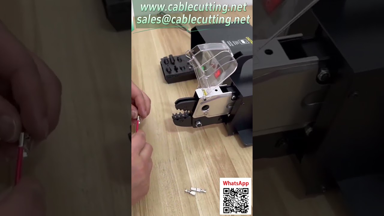 Crimpatrice Elettrica per Terminali a Forcella: Demo Operativa