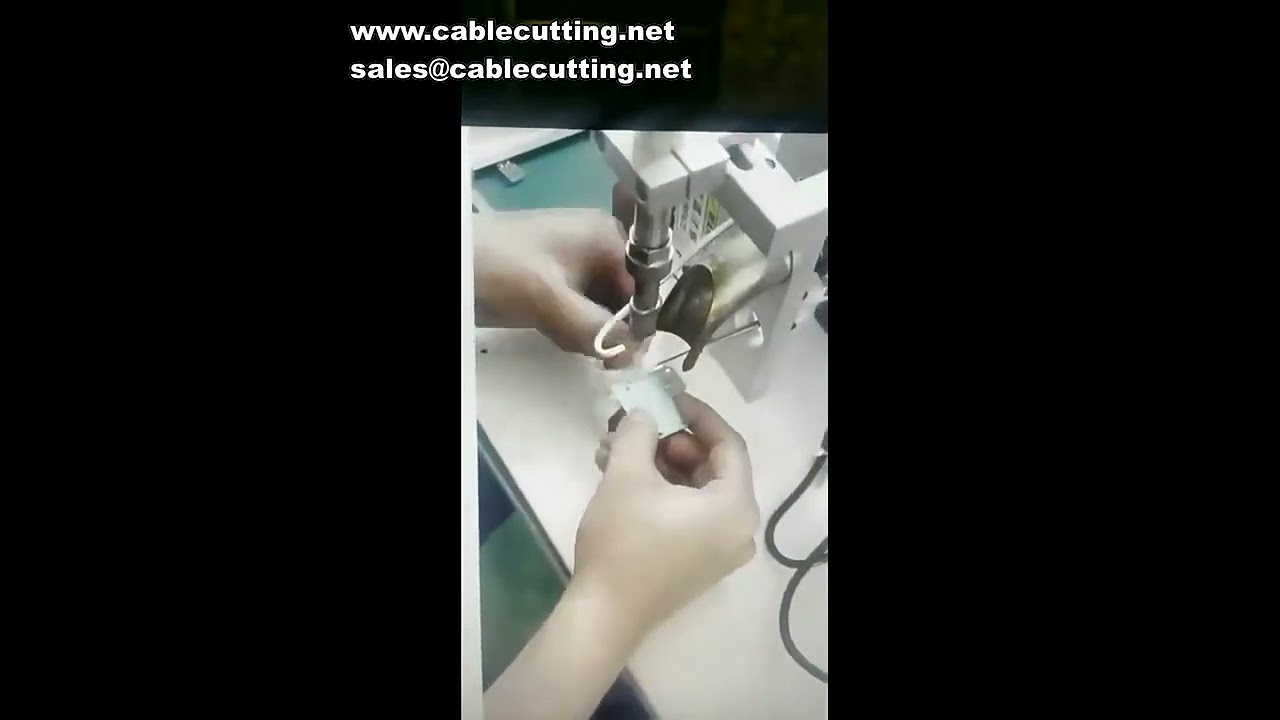 Macchina per saldatura doppia stazione Incwired: saldatrice pneumatica elettrica con touch screen