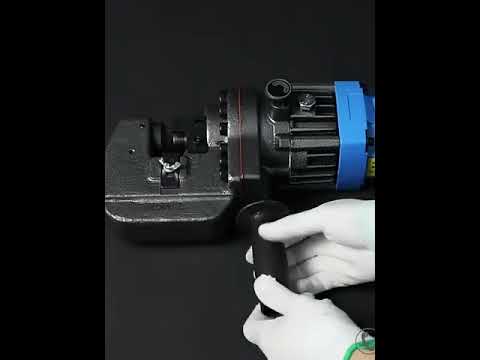 Punzonatrice Idraulica Elettrica Professionale – Foratura Lamiere in Rame, Ferro e Alluminio