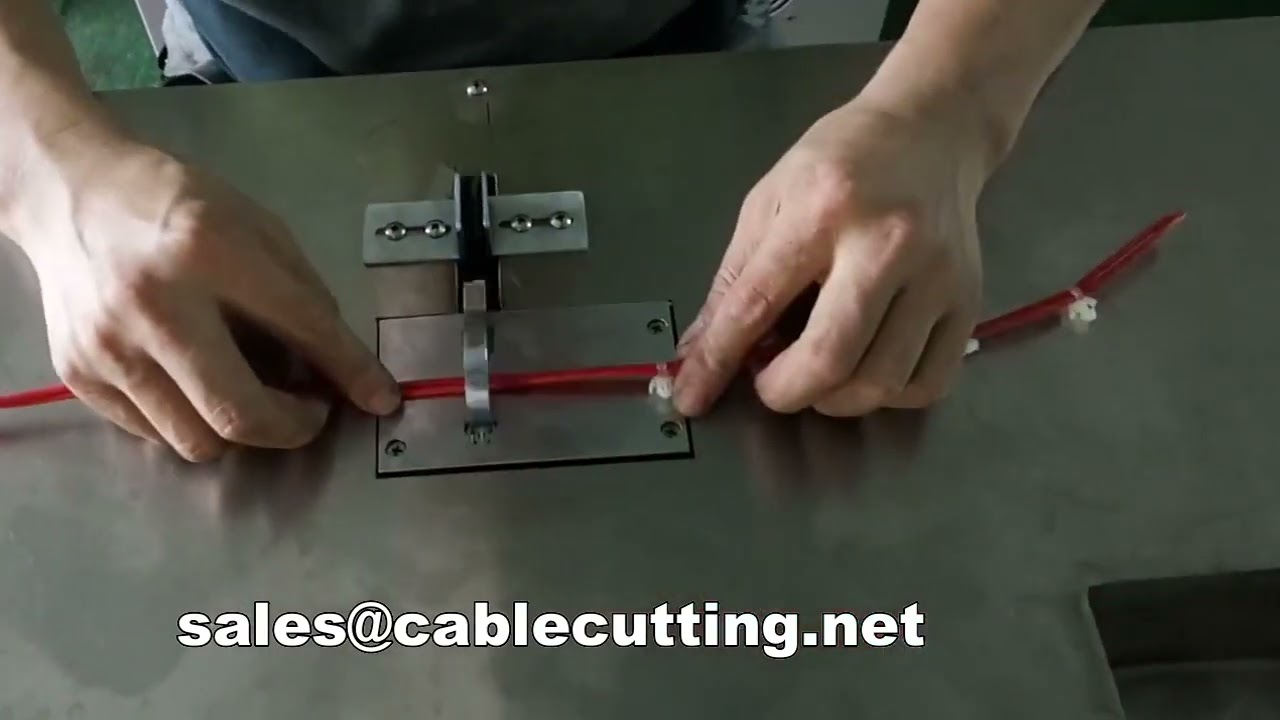 Macchina semiautomatica per fascette in nylon WPM-80-200 | Automazione e legatura cavi