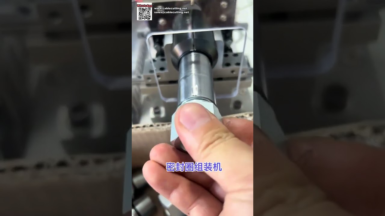 Equipamento de Montagem de Anel O para Juntas e Cablagens Automotivas - Versão Compacta