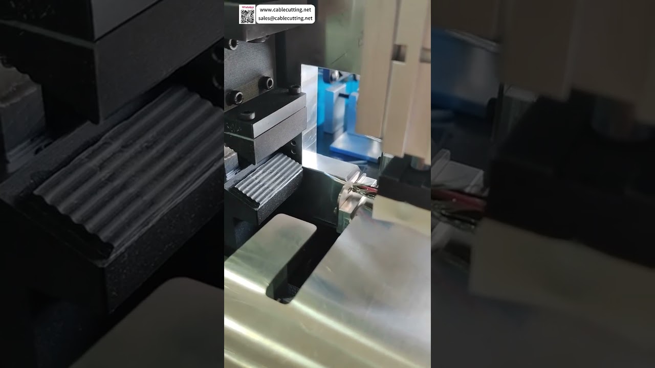 Macchina laser per taglio lamina alluminio - Rimozione strato schermatura cavi di alta precisione