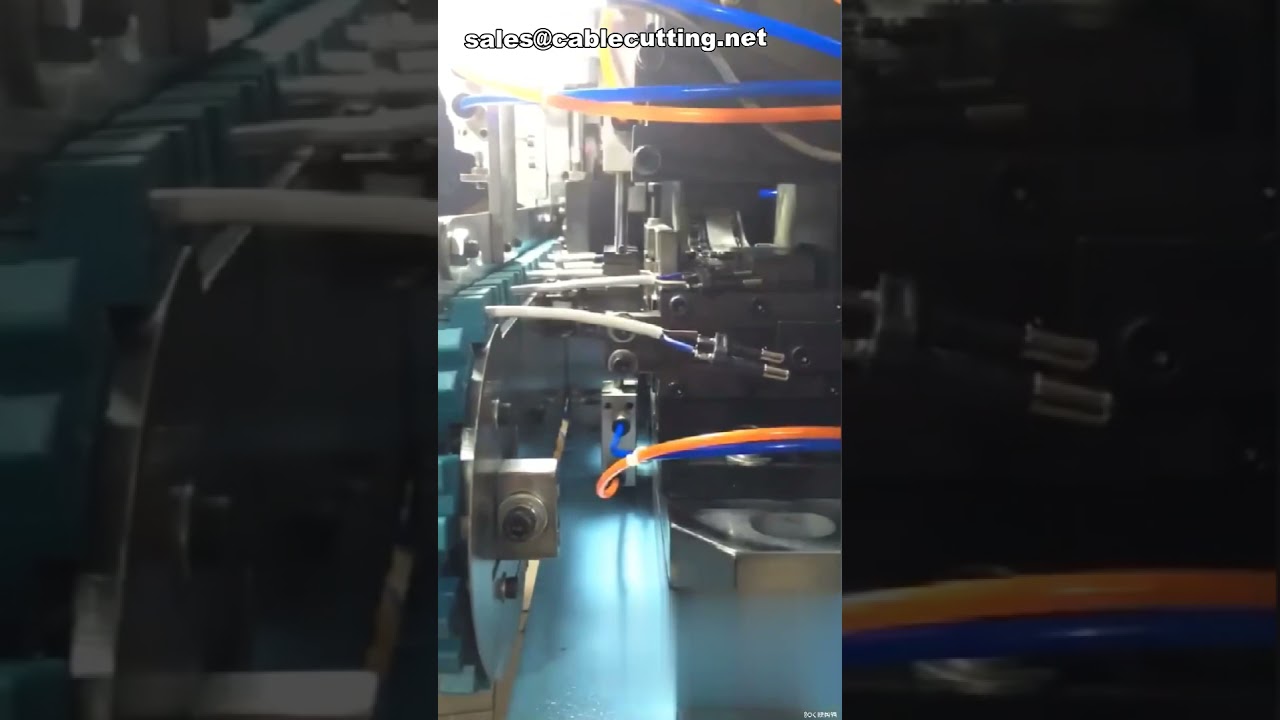 Macchina Crimpatrice Automatica per Terminali a Spina a Due Pin - Alta Velocità e Precisione