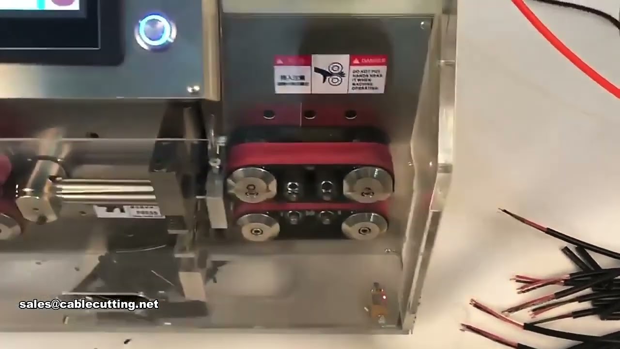 Macchina Automatica per Taglio e Spelatura di Cavi Internet PVC e Cavi Multiconduttore