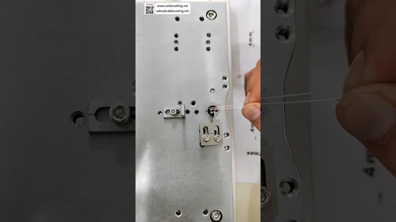 Macchina piegatrice per resistori e fili - Attrezzatura per la lavorazione di fasci di cavi con formatura di precisione