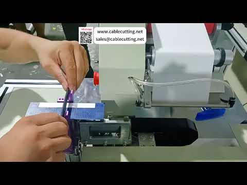 Macchina Etichettatrice e Piegatrice di Fili con Servomotore – Strumento Automatico di Alta Precisione per la Marcatura dei Cavi