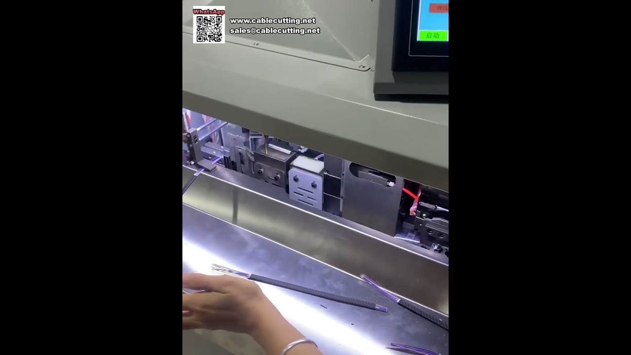 Macchina automatica per stagnare cavi multipolari — Saldatura economica e senza pensieri