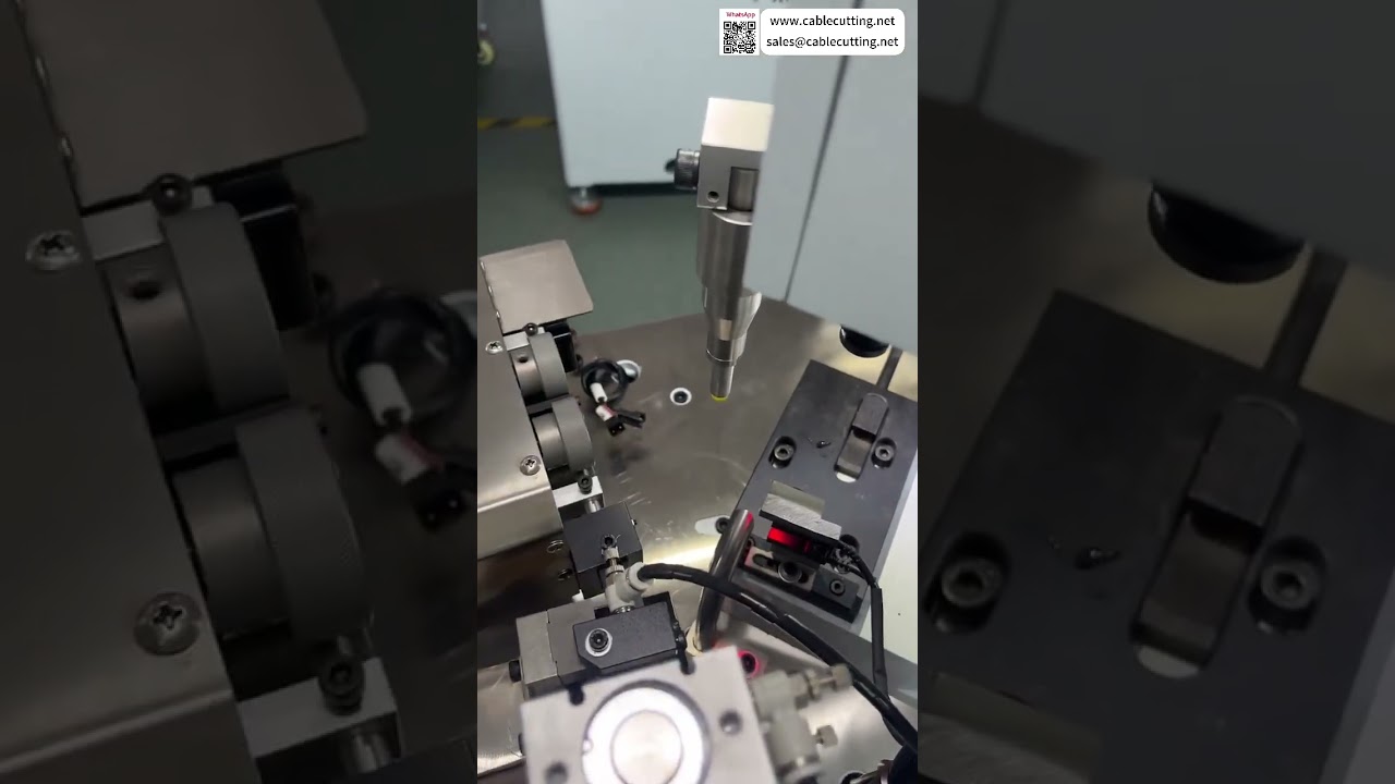 Macchina terminale a doppia testa completamente automatica per test, impostazione e sistema di produzione