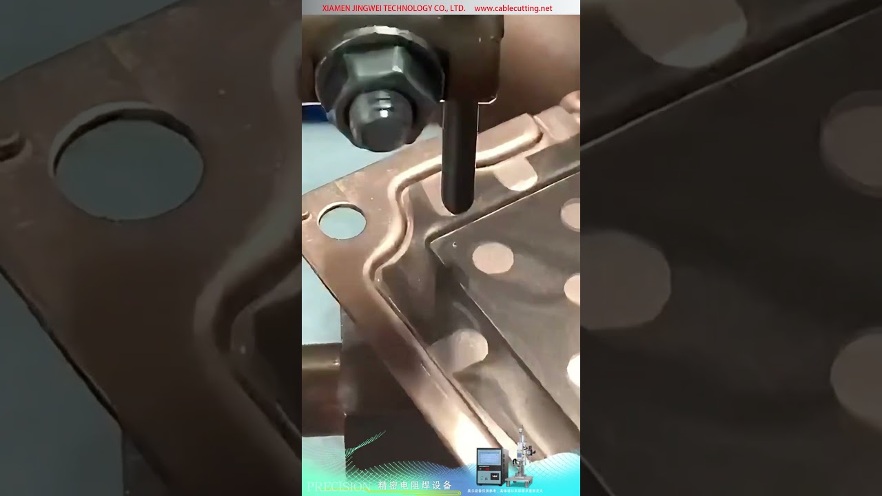 Macchina di saldatura a resistenza di precisione per linea di assemblaggio di mesh di rame e lamiera di rame per vapor chamber