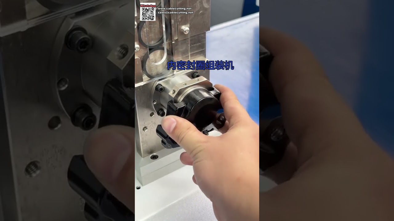 Macchina completamente automatica per assemblaggio guarnizioni O-Ring per sistemi di produzione industriale