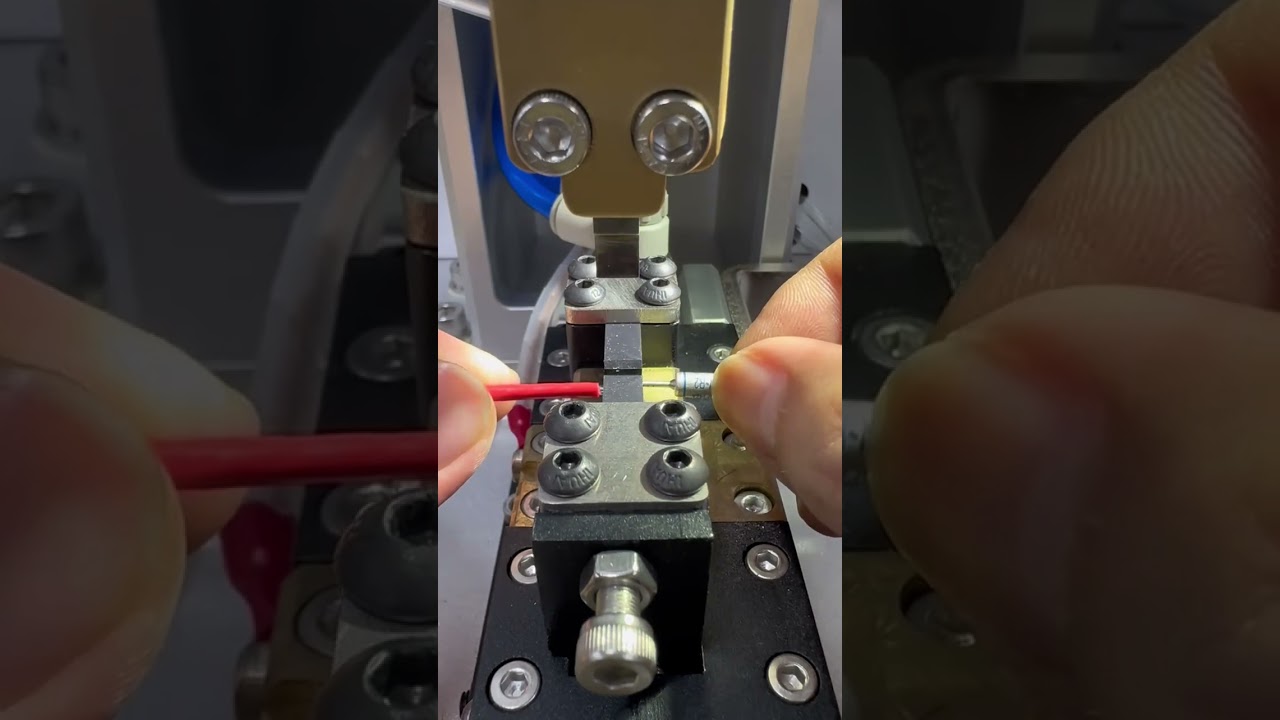 Macchina per saldatura a resistenza per fusibili, attrezzatura ad alta efficienza per impianto di produzione di fasci di cavi