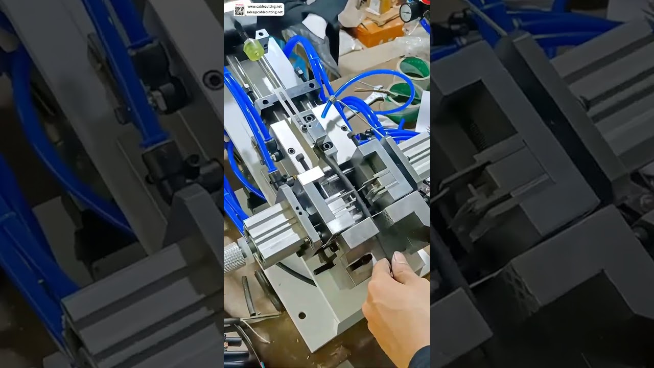 Spelacavi semiautomatico per guaina interna ed esterna in gomma, utensile di spelatura pesante di precisione