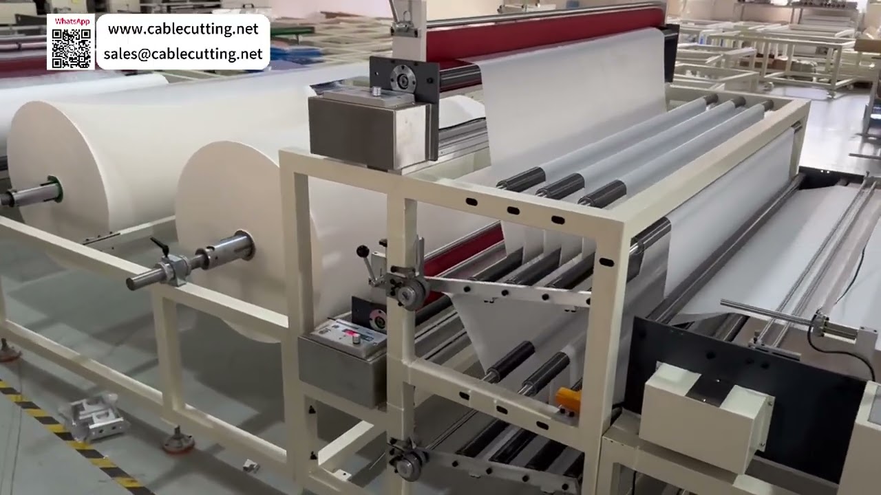 Mesin Pemotong Silikon Kertas Rol Ganda Model 1500 dengan Sistem Slitting Rotary dan Cross Cutting untuk Produksi Optimal