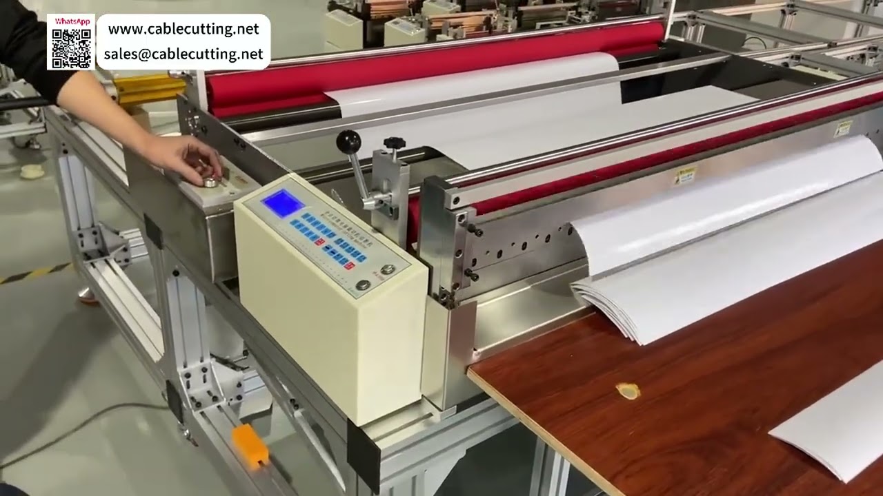 Kit Pemotong Melintang Format Besar Model 1400 untuk Pemrosesan Material Gulungan dengan Output Otomatis