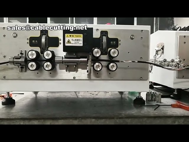 Macchina spellacavi elettrica MP4 – Per cavi new energy e BV | Automazione industriale