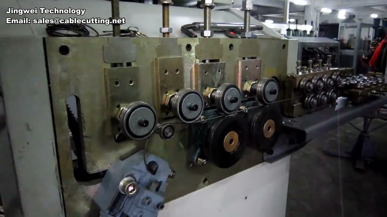 Macchina appiattifilo per acciaio e ferro - Attrezzatura professionale per formatura fili metallici