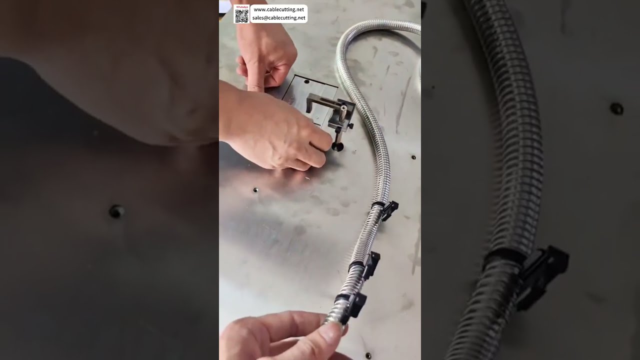 Máquina Personalizada de Abraçadeiras de Nylon - Equipamento Automático de Amarração Rápida para Formatos Especiais (Versão Curta)