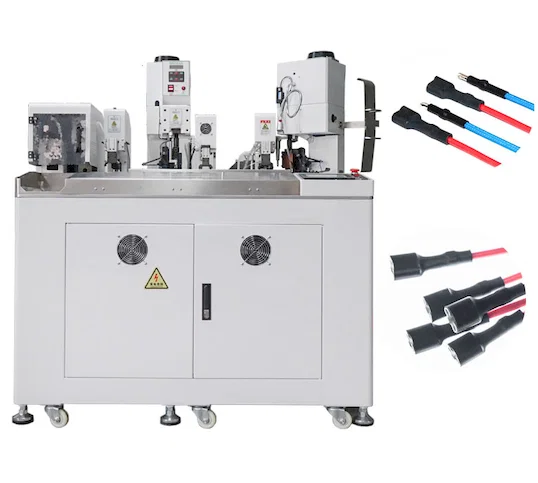 Crimpa Termoretraibile Doppio Lato Cavo Automatica